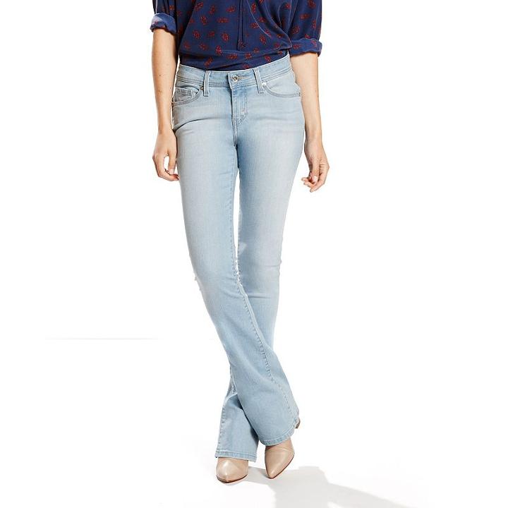 Women's Levi's&reg; 529&trade; Curvy Bootcut Jeans, Size: 14/32 Avg, Blue