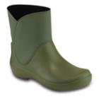 Crocs Rainfloe Women's Waterproof Rain Boots, Size: 10, Dark Green