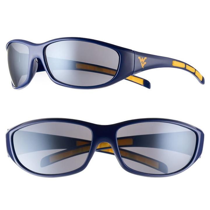 Adult West Virginia Mountaineers Wrap Sunglasses, Multicolor