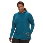 Plus Size Tek Gear&reg; Dry Tek Pullover, Women's, Size: 1xl, Turquoise/blue (turq/aqua)
