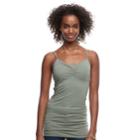 Juniors' So&reg; Solid Tunic Camisole, Teens, Size: Small, Med Green