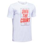Boys 8-20 Under Armour Own The Court Tee, Boy's, Size: Small, White