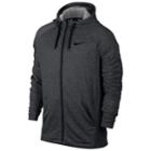Big & Tall Nike Modern-fit Dri-fit Zip-front Training Hoodie, Men's, Size: M Tall, Grey