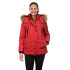 Women's Fleet Street Expedition Hooded Jacket, Size: Medium, Red