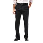 Men's Haggar&reg; Tailored-fit Travel Performance Suit Pants, Size: 40x30, Black