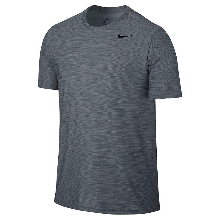 Men's Nike Breathe Tee, Size: Small, Grey Other