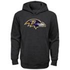 Boys 8-20 Baltimore Ravens Promo Hoodie, Size: M 10-12, Grey (charcoal)