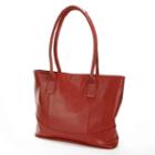 Amerileather Casual Leather Tote, Women's, Red