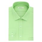 Men's Van Heusen Flex Collar Regular-fit Pincord Dress Shirt, Size: 16-32/33, Green Oth