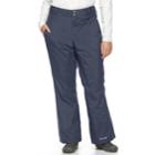 Plus Size Columbia Ashley Mountain Snow Pants, Women's, Size: 2xl, Purple Oth