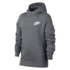 Boys 8-20 Nike Club Pullover Hoodie, Size: Large, Grey
