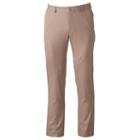 Men's Apt. 9&reg; Extra Slim-fit Easy Care Dress Pants, Size: 30x30, Med Beige
