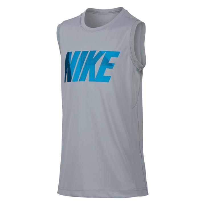 Boys 8-20 Nike Legacy Muscle Tee, Size: Small, Grey (charcoal)