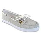Women's Campus Cruzerz Iowa Hawkeyes Kauai Boat Shoes, Size: 6, Grey