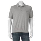 Men's Safe Harbor Classic-fit Banded-bottom Polo, Size: Small, Grey
