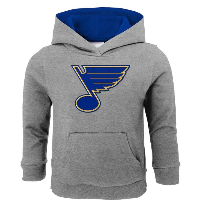 Boys 4-7 St. Louis Blues Prime Hoodie, Size: M(5/6), Grey
