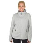 Plus Size Champion Hooded Jacket, Women's, Size: 3xl, Grey