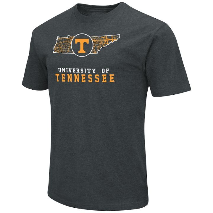 Men's Tennessee Volunteers State Tee, Size: Small, Drk Orange