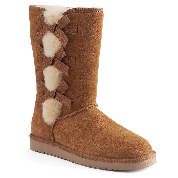 Koolaburra By Ugg Victoria Tall Women's Winter Boots, Size: 6, Med Brown