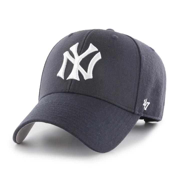 Men's '47 Brand New York Yankees Mvp Hat, Blue (navy)