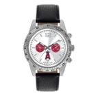 Men's Game Time Los Angeles Angels Of Anaheim Letterman Watch, Black