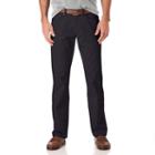 Men's Chaps Classic-fit 5-pocket Twill Flat-front Pants, Size: 40x34, Blue (navy)