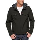 Big & Tall Levi's&reg; Hooded Trucker Jacket, Men's, Size: Large, Black
