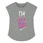 Girls 4-6x Nike I'm All Day Tee, Girl's, Size: 6x, Grey Other