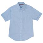 Boys 10-20 Husky French Toast School Uniform Oxford Button-down Dress Shirt, Boy's, Size: 12 Husky, Blue