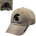 Adult Top Of The World Michigan State Spartans Undefeated Adjustable Cap, Med Beige