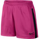 Women's Nike Dri-fit Academy Mesh Knit Soccer Shorts, Size: Xs, Med Red