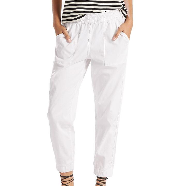 Women's Levi's&reg; Jet Set Tapered Pull-on Pants, Size: Medium, Natural