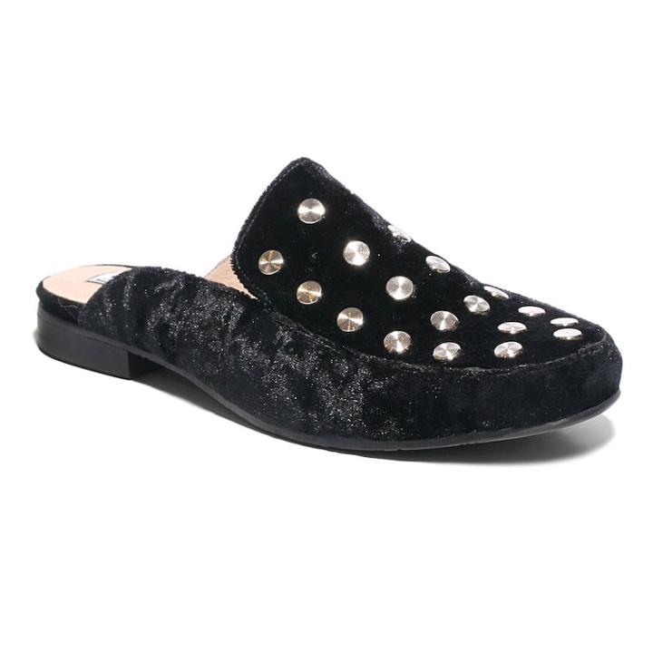 2 Lips Too Too Carol Women's Mules, Size: Medium (7.5), Black