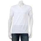 Men's Apt. 9 Solid V-neck Tee, Size: Xl, White