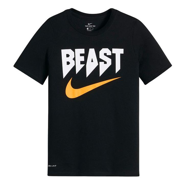 Boys 8-20 Nike Beast Dri-fit Tee, Size: Medium, Grey (charcoal)