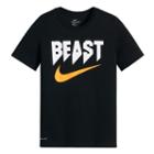 Boys 8-20 Nike Beast Dri-fit Tee, Size: Medium, Grey (charcoal)
