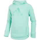 Girls 7-16 Adidas Push It Pullover Hoodie Sweatshirt, Size: Xl, Lt Green