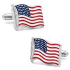 American Flag Cuff Links, Men's, Multicolor