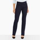 Levi's Perfectly Slimming Pull-on Jeans - Women's, Size: 10 Avg/reg, Dark Blue