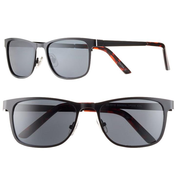 Men's Dockers Polarized Sunglasses, Black
