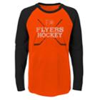 Boys 4-18 Philadelphia Flyers Hockey Sticks Tee, Size: 12-14, Drk Orange