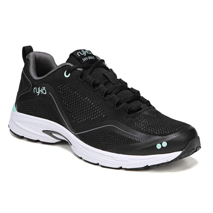 Ryka Sky Bolt Women's Sneakers, Size: 8.5, Black
