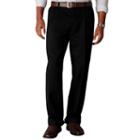 Men's Dockers&reg; Comfort-waist D3 Classic-fit Full-elastic Pleated Pants, Size: 30x30, Black