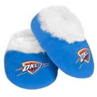 Newborn Forever Collectibles Oklahoma City Thunder Booties, Infant Unisex, Size: Medium, Brt Blue