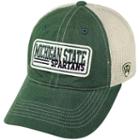 Adult Top Of The World Michigan State Spartans Patches Adjustable Cap, Dark Green