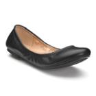 Sonoma Goods For Life&trade; Women's Leather Ballet Flats, Size: 9.5, Black