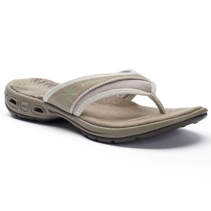 Columbia Kambi Women's Flip-flops, Size: 9, Natural