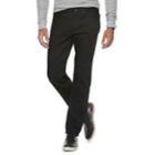Men's Apt. 9&reg; Premier Flex Straight-fit Stretch Jeans, Size: 32x30, Black