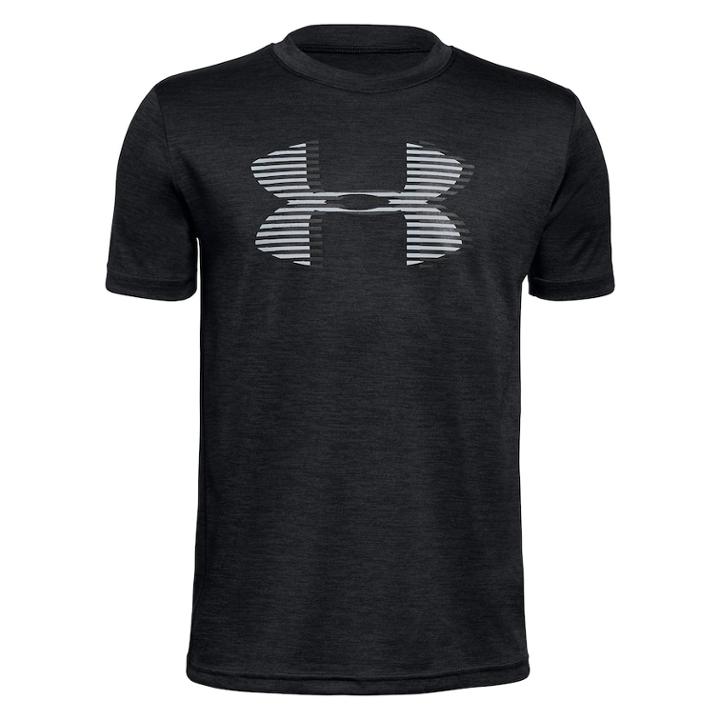 Boys 8-20 Under Armour Printed Big Logo Tee, Size: Small, Oxford