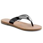 Apt. 9&reg; Luckily Women's Sandals, Size: 6.5, Black
